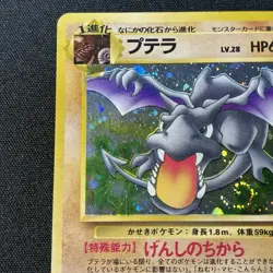 Aerodactyl Mystery of the Fossils Holo Old back (Japanese Pokemon Vintage card) - Image 3