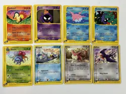 Vintage Pokemon Card Lot Expedition Cyndaquil Gastly - Image 1