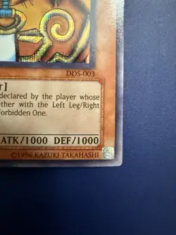 Exodia the Forbidden One (Dark Duel Stories) DDS-003 Yu-Gi-Oh Card - Image 5