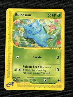 Pokemon Card Lot Expedition Charmander, Squirtle, Bulbasaur, Magikarp - LP - Image 2