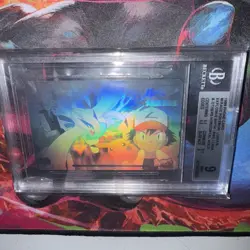 Lugia's Explosive Birth 3 Phone Card 1999 Mirage Pokemon Holo Card Bgs 9 - Image 5