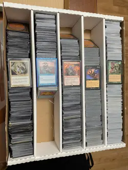 MTG Private Bulk Lot ~5000 Cards ~20LBS w/ SEALED Champions of Kamigawa Booster - Image 2