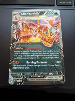 Charizard ex 196 SVP Black Star Promo Card - Image 1