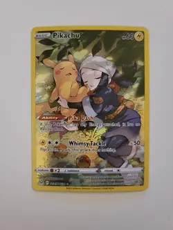 Pikachu - TG05/TG30 - Pokemon Lost Origins Trainer Gallery Holo Rare Card NM - Image 1