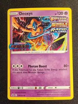 Deoxys - (Prerelease) SWSH170 SWSH: Sword & Shield Promo Cards Holo - Image 1