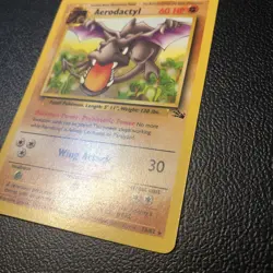 Aerodactyl 16/62 Fossil Rare Pokemon Card In Mint Condition Wotc TCG - Image 3