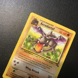 Aerodactyl 16/62 Fossil Rare Pokemon Card In Mint Condition Wotc TCG - Image 5
