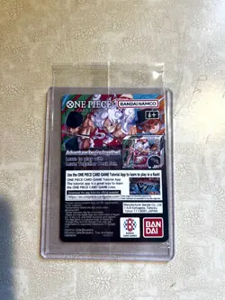 One Piece Monkey D. Luffy US Voyage College Basketball Card SEALED - Image 2