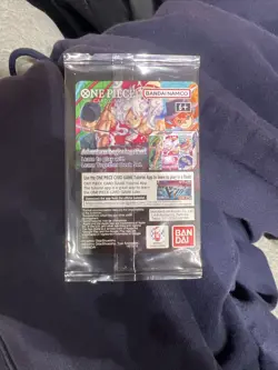 One Piece Monkey D. Luffy US Voyage College Basketball Promo Card Sealed GONZAGA - Image 2