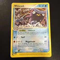 Whiscash 48/97 EX Dragon Non Holo Uncommon Pokemon TCG Card - Image 1