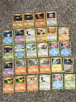 Lot Of 28 Ex Delta Species Era Pokemon Cards - Charmander, Geodude, DITTO LP! - Image 1