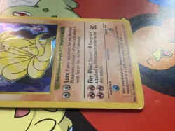 #2 Ninetales 12/102 SHADOWLESS Base Set 1999 Holo Rare WOTC Pokemon Card TCG LP - Image 4