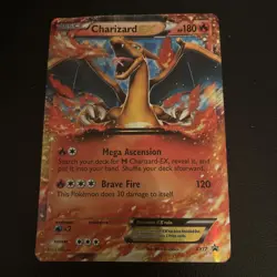 Pokemon Charizard EX XY17 JUMBO Holo Oversized Promo Card - Image 1