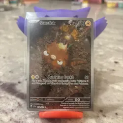Pokemon Stunfisk Holo Card TCG 202/191 Sv08: Surging Sparks - Image 1