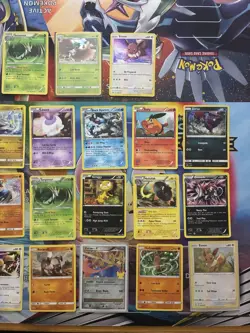 Pokemon Card Lot Holo Promos Fire 29 Cards Eevee Jirachi Kyurem Lucario - Image 2