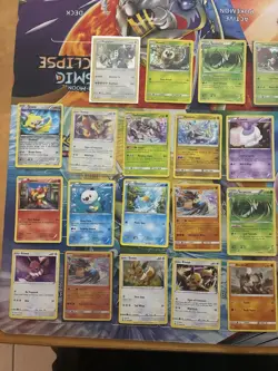 Pokemon Card Lot Holo Promos Fire 29 Cards Eevee Jirachi Kyurem Lucario - Image 3