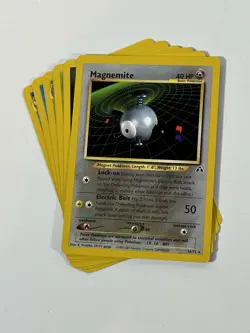 Neo Discovery Rare Pokemon Card Lot Magnemite - Image 1