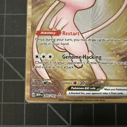 Pokemon TCG Mew ex - (151 Metal Card) 205/165 Sv: Scarlet & Violet 151 - Image 4