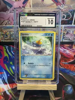 Pokemon Surskit TCG Common Regular Card POP series 1 14/17 CGC Gem Mint 10 - Image 1