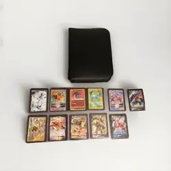 Pokemon TCG Binder W/ Collection Lot 203 Cards Mix Of Older And Modern - Image 1