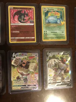 Pokemon TCG Binder W/ Collection Lot 203 Cards Mix Of Older And Modern - Image 3