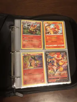 Pokemon TCG Binder W/ Collection Lot 203 Cards Mix Of Older And Modern - Image 5