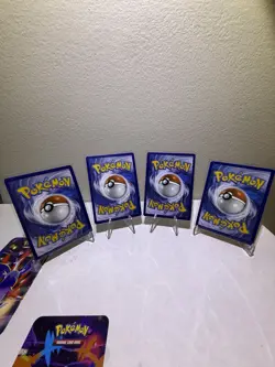 Pokemon TCG Pikachu V 4 Card Lot - Image 2