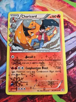 Charizard RC5 /RC32 Pokemon Generations Radiant Collection Card MP - Image 1