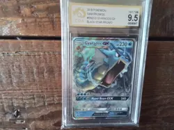 Pokemon Cards promo sr v gyarados ar gx vmax secret sm212 ex graded art card b28 - Image 1