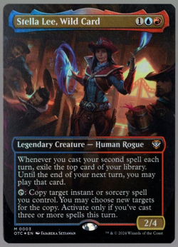 Stella Lee, Wild Card 0003 Foil Mythic Outlaws of Thunder Junction MTG NM - Image 1