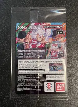 One Piece US Voyage Monkey.D.Luffy Rutgers Basketball Promo Card Holo Sealed - Image 2