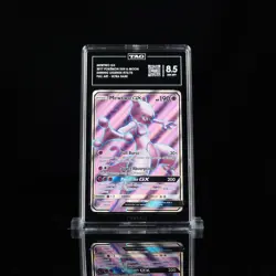 Pokemon 2017 Mewtwo GX Full Art Holo Card 72/73 Shining Legends - Image 1