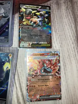 Mixed Pokemon Card Lot full art IR EX free gift with purchase - Image 2