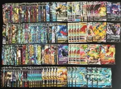200 Lot Pokemon TCG Chinese Card RR RRR VMAX snorlax Gengar Umbreon #33 -FI38 - Image 1