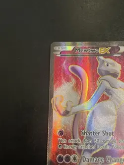 Pokemon Mewtwo-EX TCG Full Art Ultra Rare Holo Card Breakthrough 158/162 nm - Image 5
