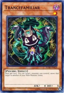 Trancefamiliar - FLOD-EN029 - Common - Unlimited Edition Near Mint Yugioh Card - Image 1