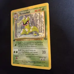 Pokemon 1st Edition Victreebel 30/64 Jungle set Non Holo Vintage Card Rare WOTC - Image 3