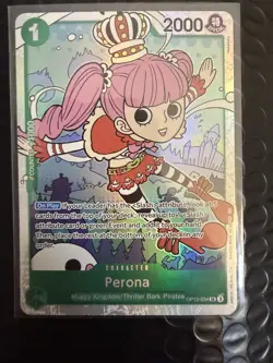 One Piece Card Game Legacy Of The Master Perona SR OP12-034 English - Image 1