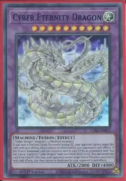 Yugioh - Cyber Eternity Dragon - Ultra Rare Holographic - 1st Edition Card - Image 1
