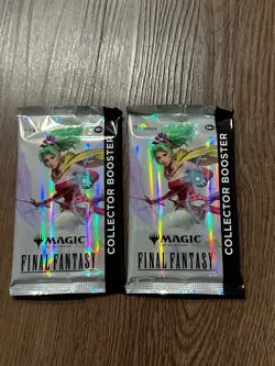 X2Magic Gathering MTG Final Fantasy Collector Booster Pack (15 Cards) NEW SEALED - Image 2