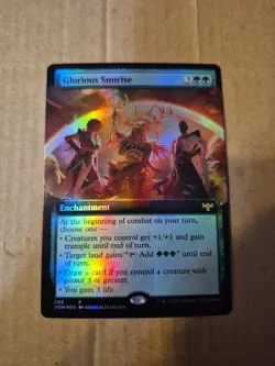 Glorious Sunrise (Extended Art) Innistrad: Crimson Vow Foil - Image 1