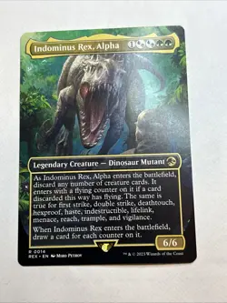 Indominus Rex, Alpha (Borderless) Universes Beyond: Jurassic Pikachu World... - Image 1