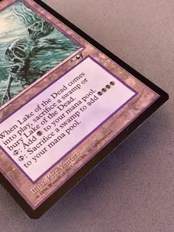 Lake of the Dead MTG Alliances-Never Played Near Mint-RESERVE LIST-Vintage Magic - Image 4