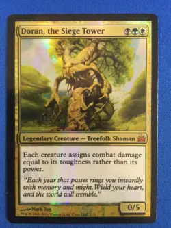 Doran, the Siege Tower From the Vault: Legends Foil - NM - Image 1