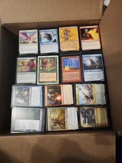6000 + Magic: The Gathering cards MTG Bulk Commons Uncommons Large Flat Rate Box - Image 1