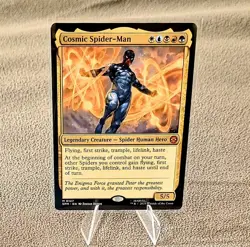 Magic The Gathering Cosmic Spider-Man 0127 Mythic Rare Non-Foil - Image 1