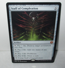 Staff of Compleation: MTG: Phyrexia All Will Be One (242/271): Mythic Rare - Image 1