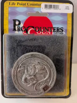 Magic the Gathering Metal Life Counter Reaper ProCounter Talisman of Strength - Image 1