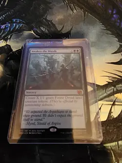 MTG Awaken the Woods Brothers War Mythic 170/287 Pack Fresh NM - Image 1