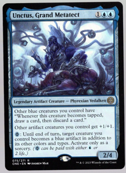 Unctus, Grand Metatect 075/271 Non Foil Rare Phyrexia All Will Be One MTG NM - Image 1